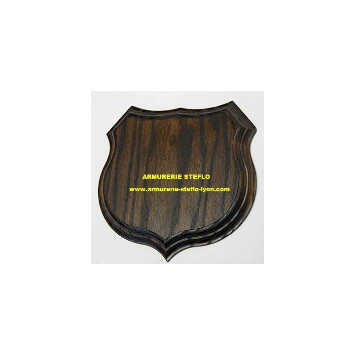 Ecusson sanglier chêne foncé