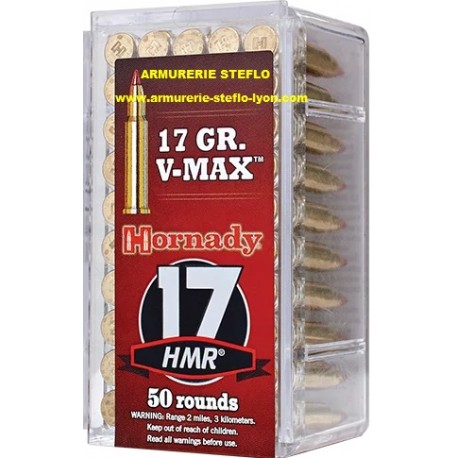 Hornady 17HMR V-Max - 17grs