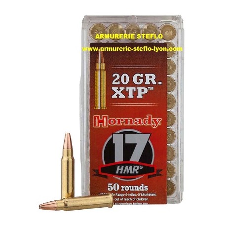 Hornady 17HMR XTP - 20grs