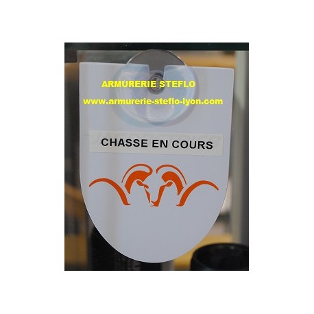 Drapeau "Chasse en cours" pour voiture - Blaser