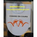 Drapeau "Chasse en cours" pour voiture - Blaser