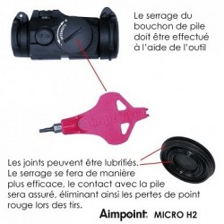 Aimpoint Micro H2 - 2MOA - Montage Tikka T3/T3X