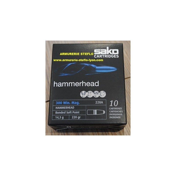 Sako 300WM Hammerhead SP - 14,3g/220grs - (x10)