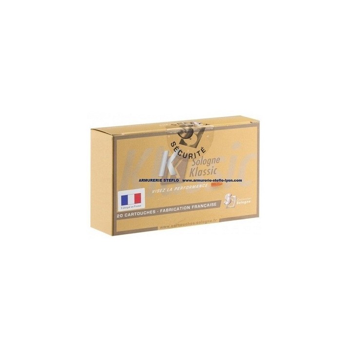 Sologne 6x62R Frères - Nosler BT - 95grs/6,2g - (x20)