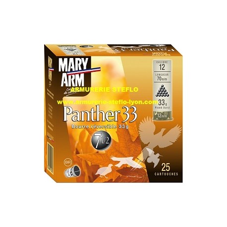 Mary-Arm Panther 33 reversible - 7,5 - (x25)