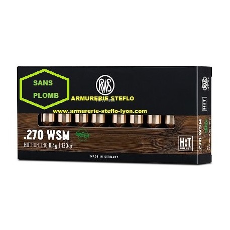 RWS HIT 270WSM - 8,4g/130grs - (x20)