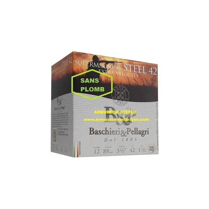 B&P Supermagnum Steel 42 HV - 3 - 12/89 - (x25)