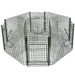 cage à pie octogonale-armurerie-steflo