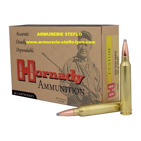 Hornady Custom 300WM - BTSP - 165grs