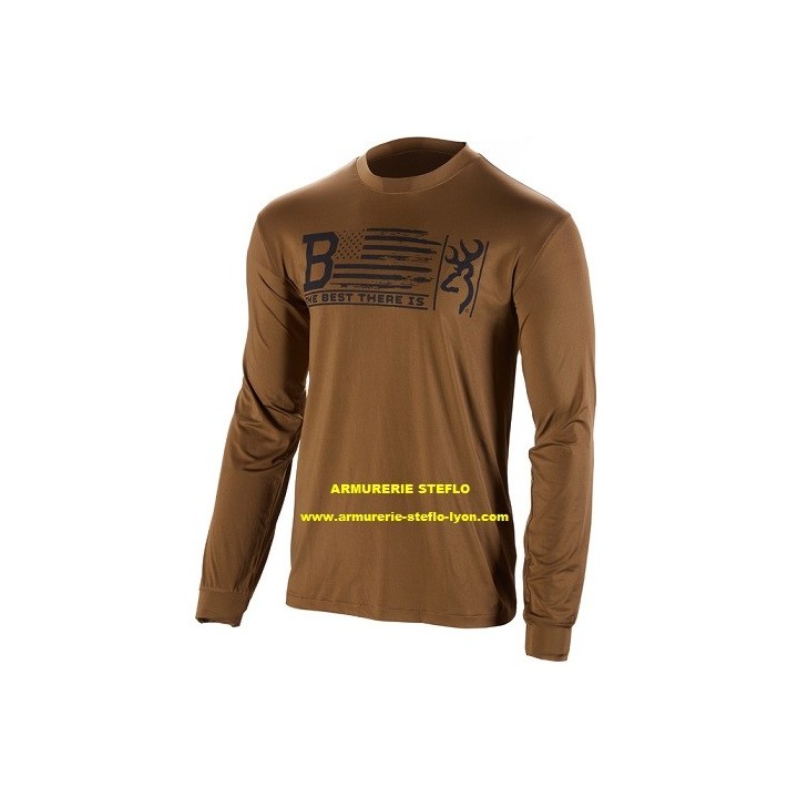 Tee-shirt Teamspirit vert BROWNING