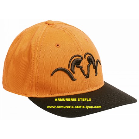 Casquette Striker orange/marron Blaser