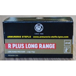 RWS 22LR R Plus Long Range 2.8g/43grs - (x50)