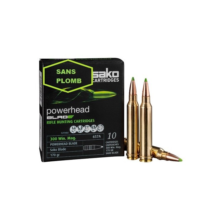 Sako 300WM Powerhead Blade 11g/170grs - (x10)