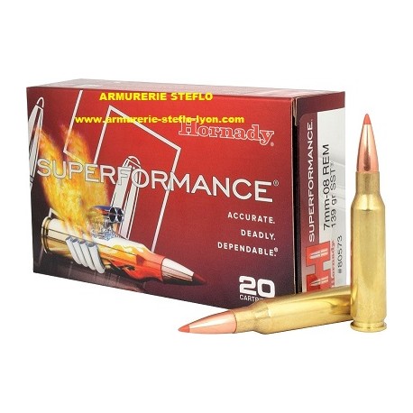 Hornady 7.08Rem Superformance SST - 139grs - (x20)