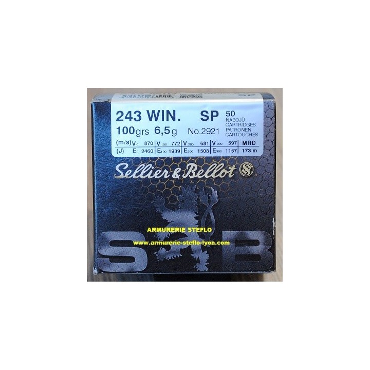 Sellier & Bellot 243 WIN SP - (x50)