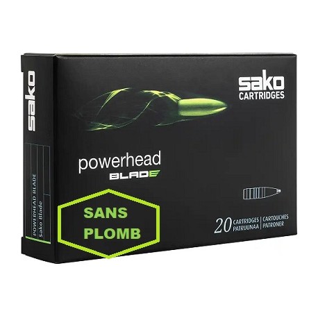 Sako 308Win Powerhead Blade - 10,5g/162grs - (x20)