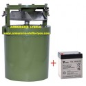 Pack agrainoir automatique Power Feeder 12V + batterie - Pisteurs