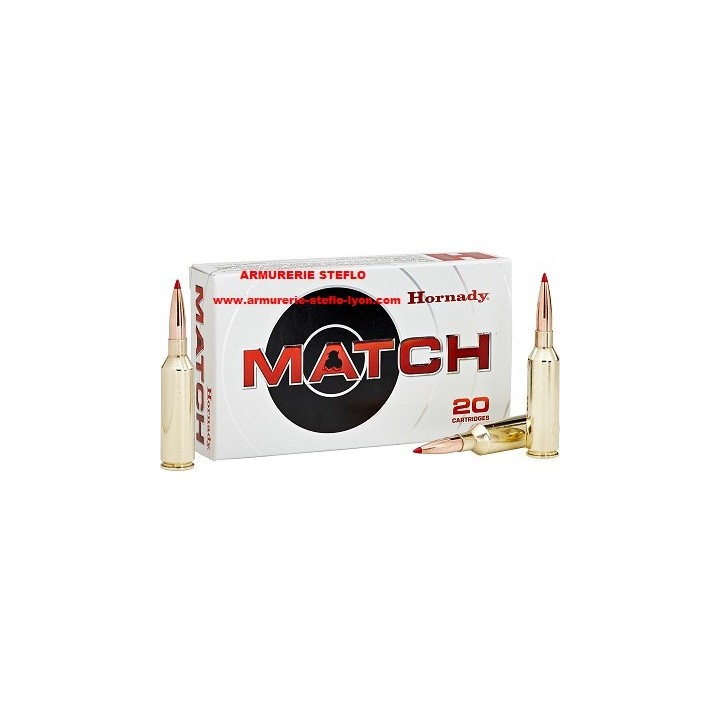 Hornady 308 Win BTHP Match - 168grs - (x20)