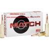 Hornady 308 Win BTHP Match - 168grs - (x20)