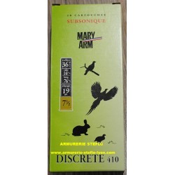 Mary-Arm Discrète 410 Mag Subsonique - 19g - BR - 7,5