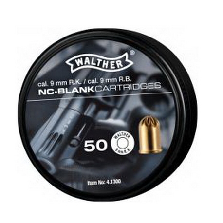 Balles à blanc 9mm Revolver (x50)-armurerie-steflo