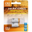 Pile CR2 3V - Num'axes - (x2)