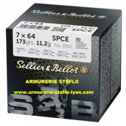 Sellier & Bellot 7x64 - 173grs/11.2g - SPCE - (x50)