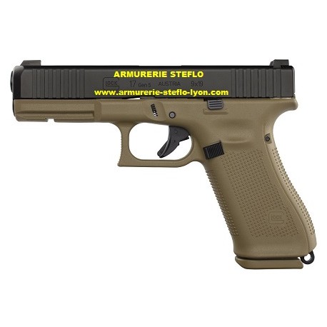 Glock 17 Gen. 5 FS - Coyote Armée Francaise