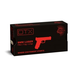 Geco DTX 9x19 FMJ 115grs - (x50)