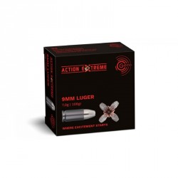 Geco 9mm Luger Action Extreme 108grs - (x20)