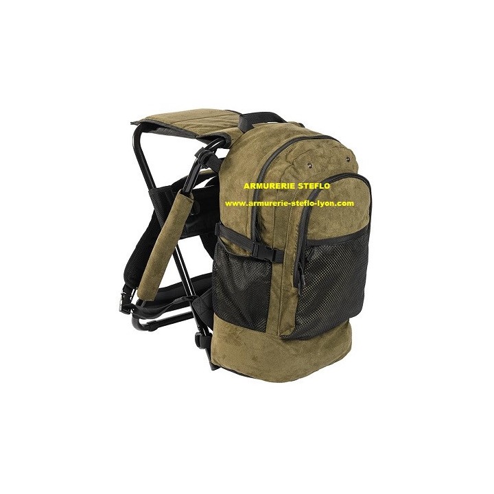 Nouveau sac à dos avec siège rabattable intégré de Lige Verney-Carron, conçu pour la chasse à l'affût comme pour la chasse en ba