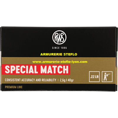 RWS 22LR Spécial Match - (x50)