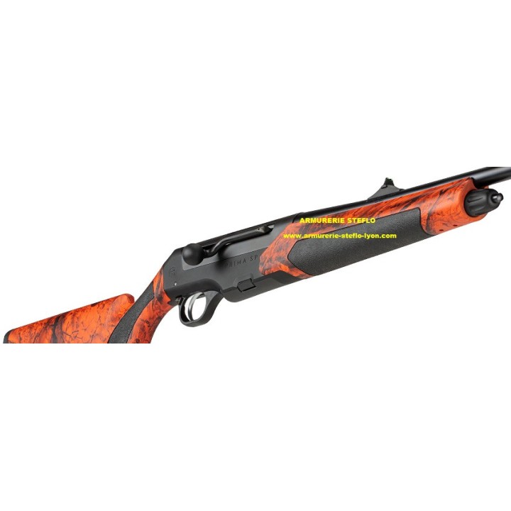 Prima SP (Straight Pull - traction droite) en couleur Blaze orange.