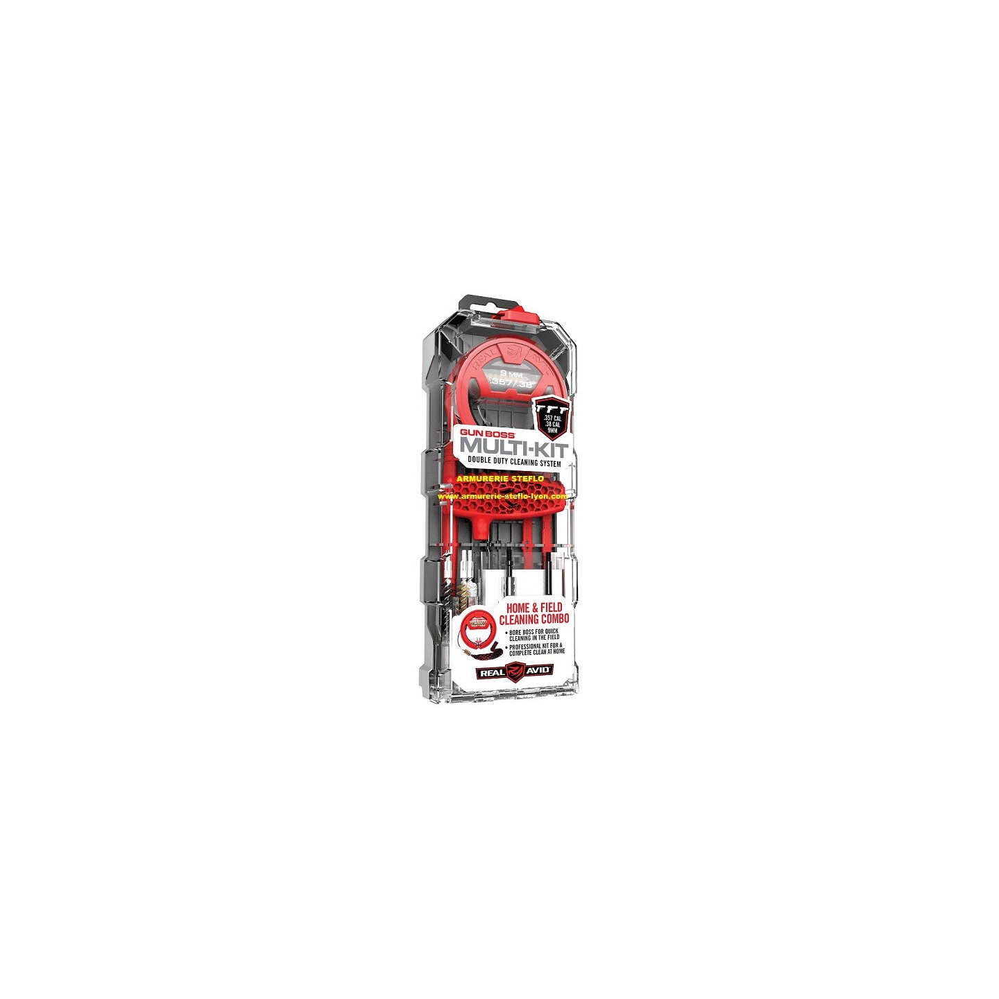 Kit de nettoyage pour armes longues calibre 22lr, .22, 222,223, 22-250