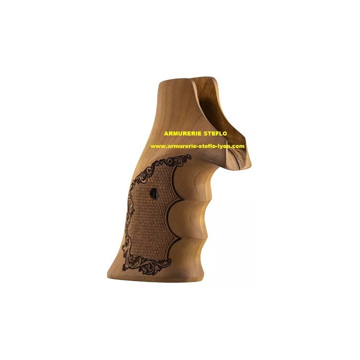 Belle poignée pour revolver Taurus en bois de noyer sud-américain