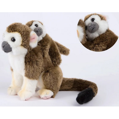 Peluche Samaris et son bébé - 18cm