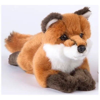 Peluche  Renard couché - 28cm