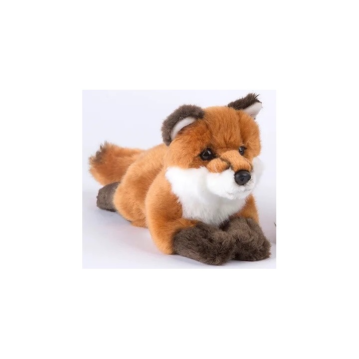 Peluche  Renard couché - 28cm