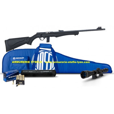 Carabine 22 Promo-Arme Pack 22long rifle+lunette de tir+Armurerie 22lr -  Carabines de Tir loisir, Carabine 22LR, de jardin. - LES 3 CANNES - Les  Trois Cannes