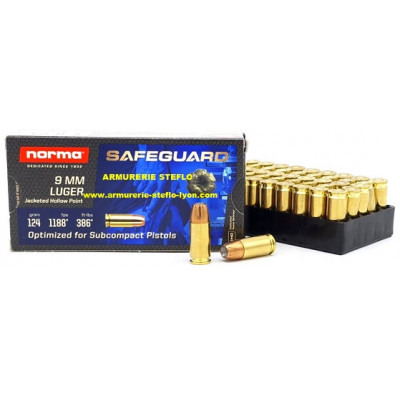 Norma Safeguard 9x19 jhp