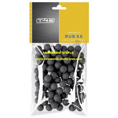 Billes caoutchouc Umarex T4E RUB cal. 68 - 3,01g - (x100)