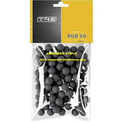 Billes caoutchouc Umarex T4E RUB cal. 50 - 1,23g