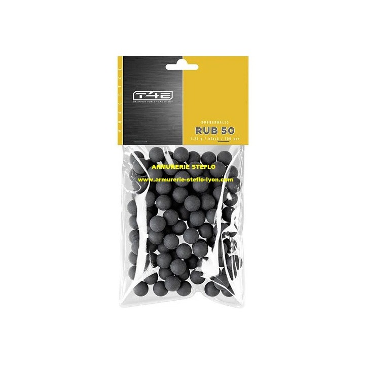 Billes caoutchouc Umarex T4E RUB cal. 50 - 1,23g