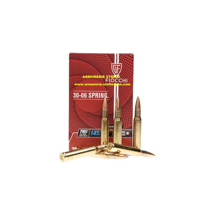Fiocchi 30-06 Sprg FMJ - 147 grs - (x20)