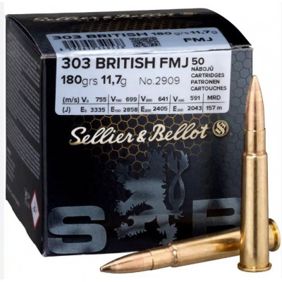 Sellier & Bellot 303 British FMJ Vrac (x50)