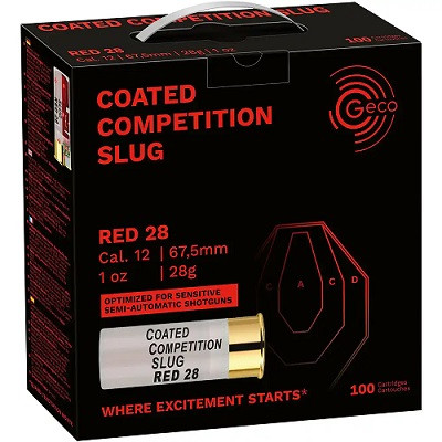 Geco Compétition Slug 12/67.5 CCS Red 28g (x100)