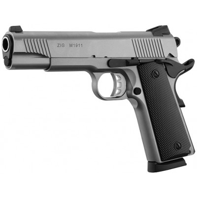 Tisas ZIG M 1911 Inox - 5" - 9X19