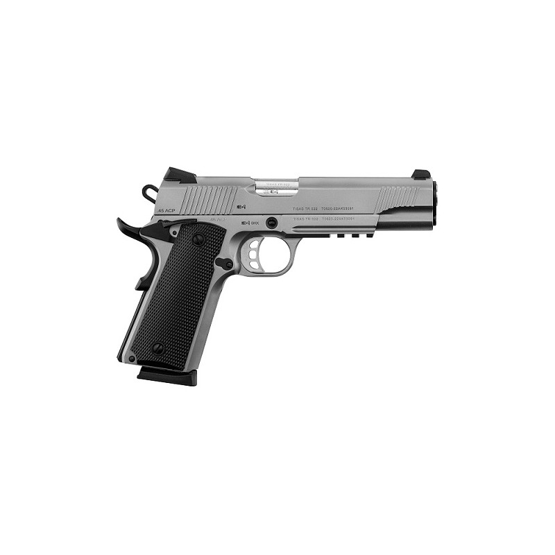 Tisas ZIG M 1911 Inox - rail - 5" - 9X19