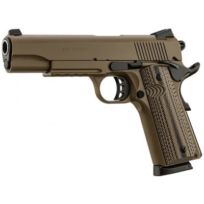 Tisas ZIG M 1911 PC 1911 - FDE - 5" - 45ACP