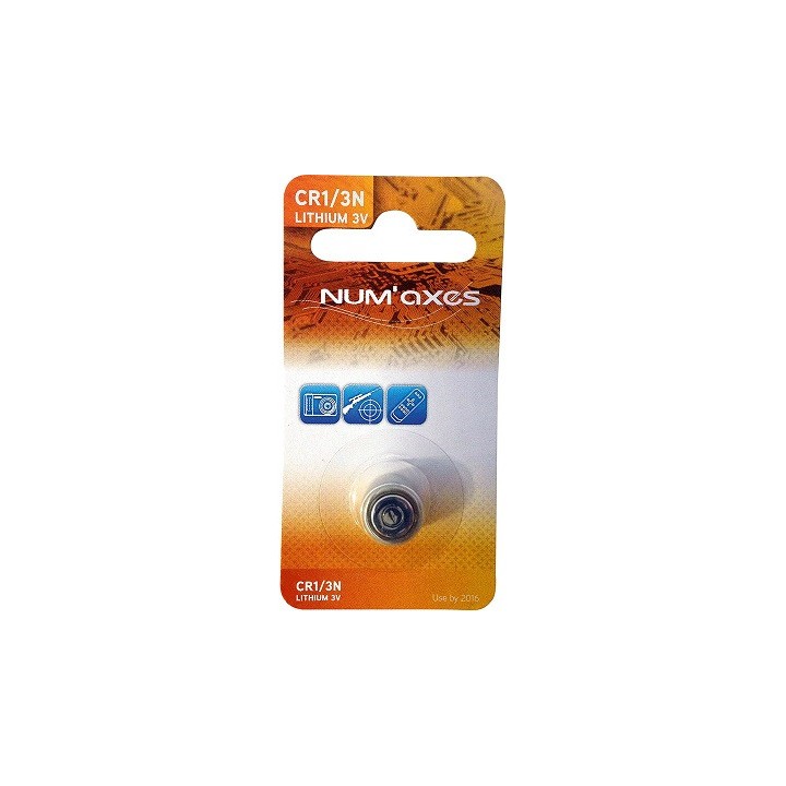 Blister de 1 Pile CR1/3N - 3V - Num'Axes - (x1)